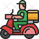 Scooter Delivery Icon