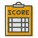 Score Scorecard Paper Icon