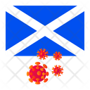Flag Country Corona Icon