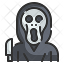 Scream Killer Halloween Icon