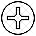 Cross Helix Phillips Icon