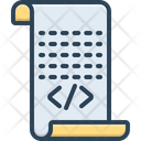 Script Certification Document Icon