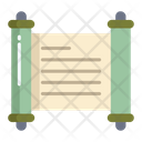 Xscroll Script Paper Roll Icon