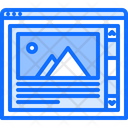 Scroll Website Page Icon