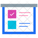 Scrum Board Board Tasklist Icon