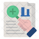 Scrutinizing Data Icon