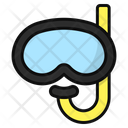 Scuba Mask Snorkel Mask Goggles Icon