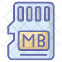 Memory Flash Memory Chip Memory Card Icon