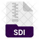 Sdi File Document Icon