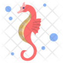 Sea Horse Horse Sea Animal Icon