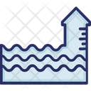Water Sea Water Level Icon