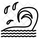 Sea Waves Water Waves Big Wave Icon