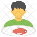 Seafood Platter Fish Icon
