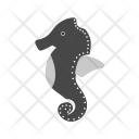 Sea Seahorse Icon