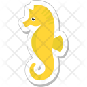 Seahorse Hippocampus Sea Icon