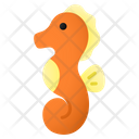Seahorse Sea Animal Fish Icon