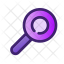 Search Glass Magnifying Icon