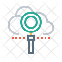 Search Cloud Vision Icon