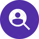 Search Locate User Icon