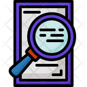 Search Audit Information Icon