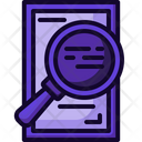 Search Audit Information Icon