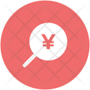 Search Yen Japanese Icon
