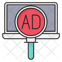 Ads Marketing Search Icon