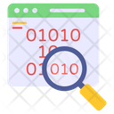 Search Binary Data Icon