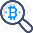 Search Bitcoin Search Bitcoin Bitcoin Research Icon