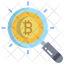 Search Bitcoin Icon