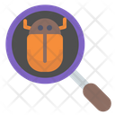 Search Investigate Bug Icon