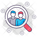 Search Candidate Find Employee Search Employee Icon