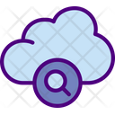Search Cloud Search Database Icon