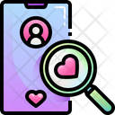 Search Dating Search Date Find Date Icon
