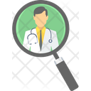 Search Doctor Medical Icon