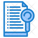 Search Document Search File Search In Document Icon
