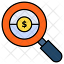 Search Dollar Search Money Search Finance Icon