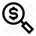 Search Dollar Money Icon