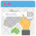 Website Search Engine Www Icon