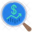 Search Finance Growth Icon