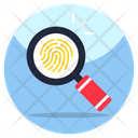 Search Fingerprint Icon