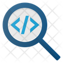 Search Code Coding Icon