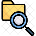 Search Data Folder Scan Icon