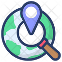 Search Global Location Icon