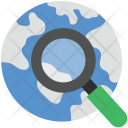 Search Globe Digital Icon