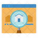 Search Home House Icon