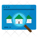 Search Home House Icon