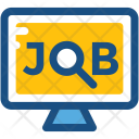 Job Search Magnifier Icon