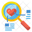Search Love Icon