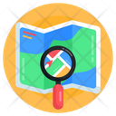 Search Map Icon